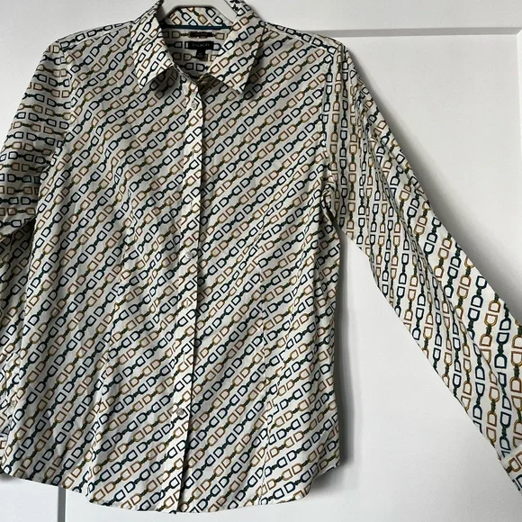 TALBOTS Button Down Shirt - Picture 3 of 5